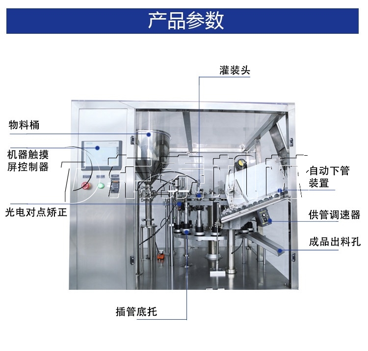 軟管灌裝封尾機(jī)